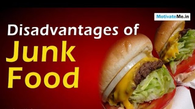 '8 Worst Effects / Disadvantages of Junk Food / Fast Food'