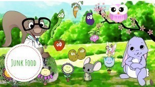 'Naturally Healthy Kids TV ~ Children\'s Rhymes ~ Junk Food Song'