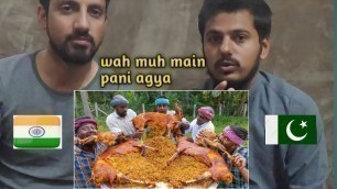 'Pakistani boys reaction to @Village Cooking Channel  Inside Mutton Biryani'
