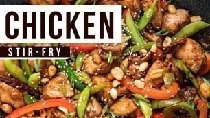 'Chicken Stir Fry Recipe with Vegetables (Urdu Hindi) | Pakistani Chinese Food Recipes'