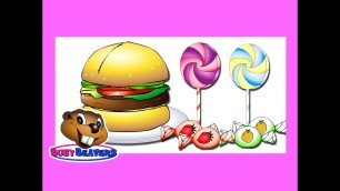 '“Junk Food & Sweets” (Level 2 English Lesson 14) CLIP - English Learning, Learn ESL, Kids Education'