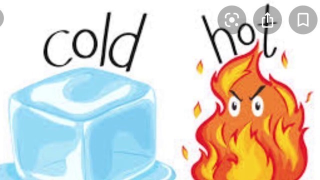 'Hot food vs cold food challenge'