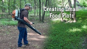 'No Equipment Small Food Plot | Rural King Tips'