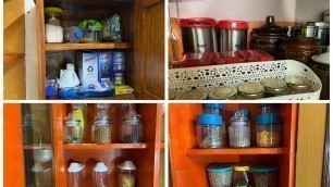 'Grocery unit cleaning and reorganization video in tamil #Kitchenorganization#trending'
