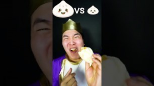 'Big Food VS Small Emoji Spicy dumplings Food Challenge || Funny Mukbang || TikTok - HUBA #Shorts'
