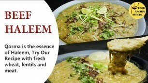 'Beef Haleem | Restaurant Style Haleem Recipe | Food Junction Official'
