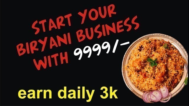 'Biryani canopy tents supplies, small food business ideas, just 10000/- start your biryani business'