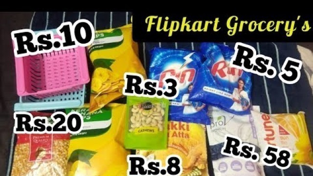 'Flipkart grocery Rs.1 Deal in tamil'