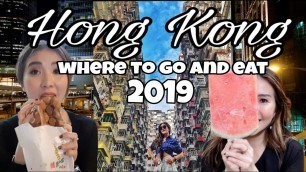 'Hong Kong Where to EAT and What to DO 2019 [ENG SUBS] - Vlog Myfunfoodiary'