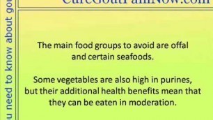 'Do You Know What Foods To Avoid With Gout'