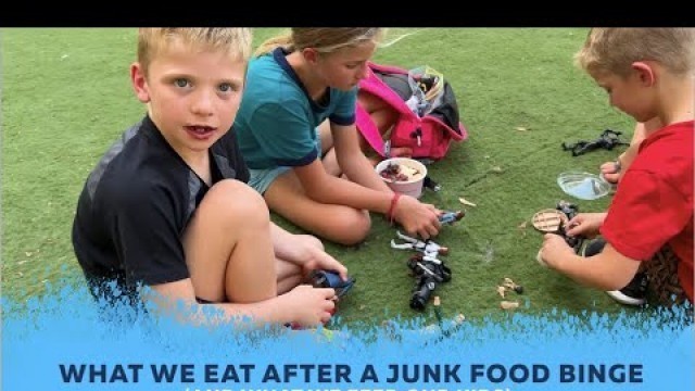 'Episode 220: What We Eat After A Junk Food Binge (and what we feed our kids)'