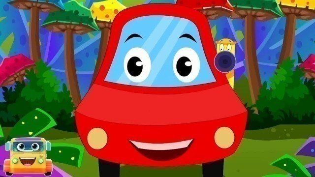 'Tiny Red Car, Junk Food, Dumper Truck + Best Street Vehicles  Rhymes for Kids'