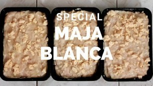 'MAJA BLANCA | Filipino Dessert | Pwede Pang NEGOSYO | Food Business Idea ( Pinoy Coconut Pudding )'