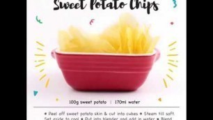 'How to Make Healthy Sweet Potato Chips - Himmel V3 Dehydrator'