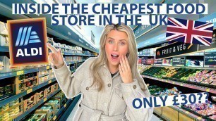 'WHAT CAN YOU BUY FOR £30 AT THE CHEAPEST FOOD STORE IN THE UK?'