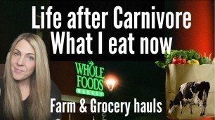 'Life after the Carnivore Diet // What I eat now - 