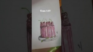 'favourite food drawings 
