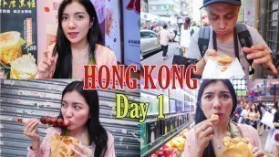 'HK Day 1 - Street Food Hunt + Madali Ba Mag Train sa Hong Kong?!'