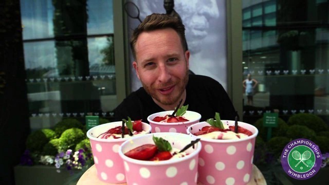 'The Food Busker visits Wimbledon'
