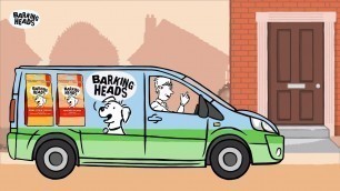 'Barking Heads TV Advert - Bailey and Byrne \"Dog Food Delivered\"'