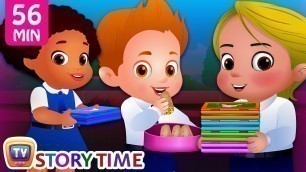 'The Food Project at School plus Many Bedtime Stories for Kids in English | ChuChuTV Storytime'