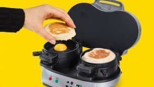 'Hamilton Beach Dual Breakfast Sandwich Maker [Review & Instructions]'