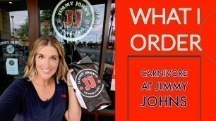 'What I Order at Jimmy Johns on a Carnivore Diet'