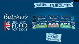 'Butcher\'s Dog Food 10sec advert Vet Recommended Natural Sept22 Option 1'