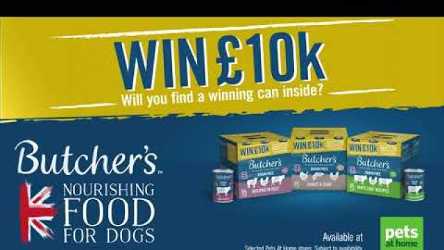 'Butcher\'s Dog Food  2022 Pets at Home promotion 10 second advert - Everyday Recipes'