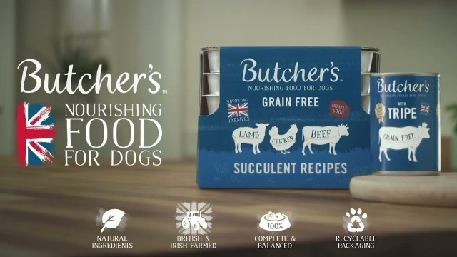 'Butcher\'s Nourishing Dog Food 6second Natural advert Brand Promises Sept22'