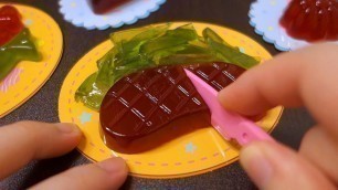 '포핀쿠킨-요리통통구미2 Heart-Food Gummy Making Kit ASMR'