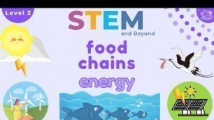 'Food Chains| Science For Kids Year 2 | STEM Home Learning'