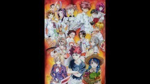 'Drawing Food wars'