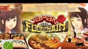 'Japan Food Chain - Android Gameplay HD'