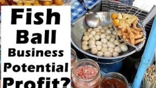 'Fish Ball, Kikiam, Squid Ball How BIG is the profit per pack??? | Filipino Street Food'
