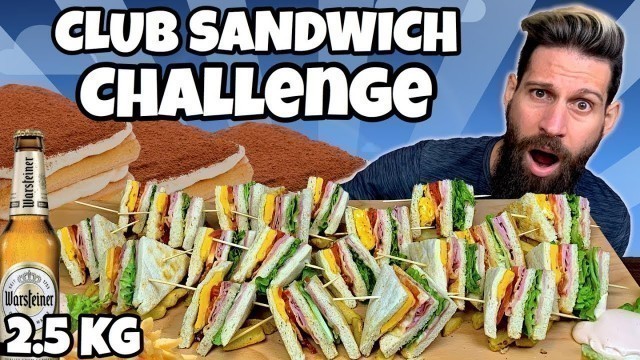'MASTER CLUB SANDWICH CHALLENGE (2.5 KG) - MAN VS FOOD'
