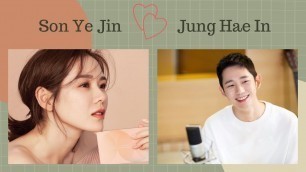 'Jung Hae In (정해인) ❤️ Son Ye Jin (손예진) sweet couple in Pretty Noona Who Buy Me Food | Korean Star'