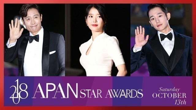 'Winners of 2018 APAN Star Awards'