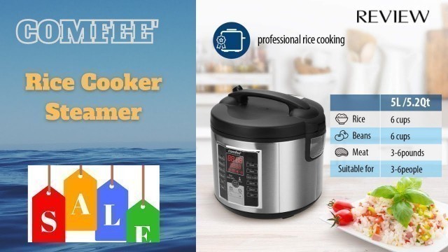 'Comfee Rice Cooker Steamer Instructions | Rice Cookers For Steaming Vegetables | Comfee | #short'