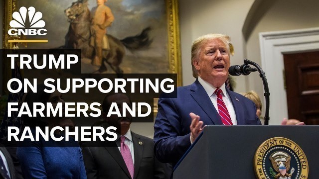 'President Trump speaks on supporting farmers, ranchers and the food supply chain - 5/19/2020'