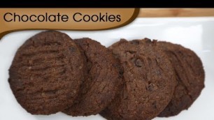 'Chocolate Chip Cookies | Quick Handmade Cookies | Homemade Eggless Snack Recipe By Ruchi Bharani'