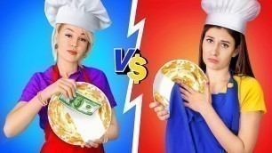 'Rich Chef vs Broke Chef / 9 Funny Situations'