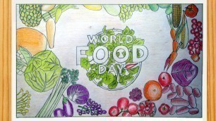'World Food Safety Day Drawing Easy 