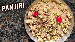 'Panjiri | How To Make Panjiri Prasad | Janmasthami Special Recipe | Wheat Panjiri | Varun Inamdar'