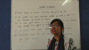 '\"\"10 lines on Health is wealth\" kids essay'