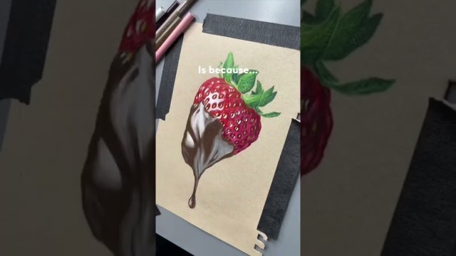 'Why artists draw food ✍️'