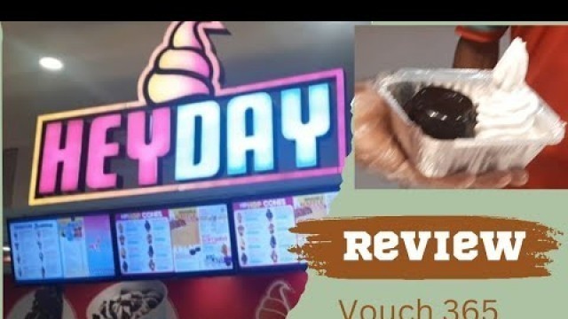 'Food Review HeyDay | Vouch365 Buy 1 Get 1 | Chocolate Lave with Icecream'