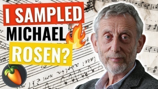 'I made a beat out of Michael Rosen\'s \"Hot Food...\" (Fl Studio)'