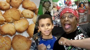 'Momma and Eden Make Homemade Butter Cookies!'