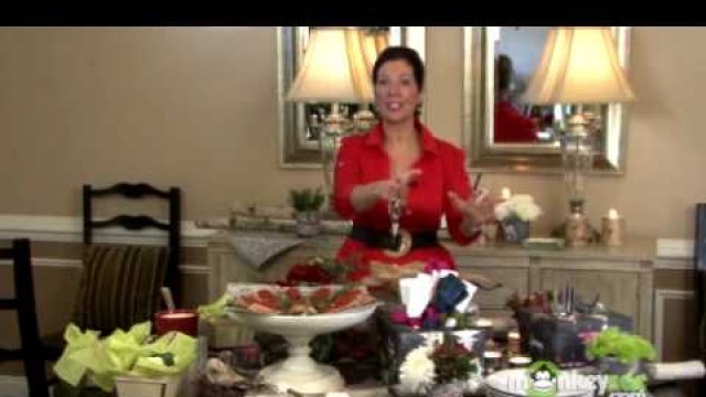 'Holiday Party Planning - Setting a Buffet Table'